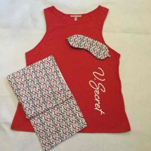 Victoria's Secret 3 Piece Pj Set Small