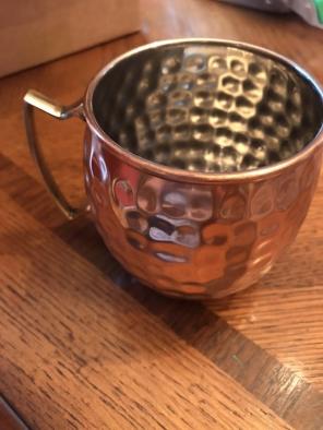 Moscow Mule Hammered Mugs Brand New