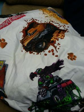 Monster Jam Trucks Kids Bed Sheets