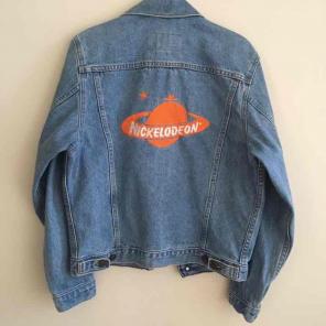 Vintage '90s Nickelodeon Denim Jacket