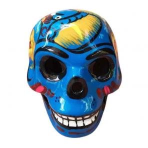 Handmade Mexican Day Of The Dead Skull