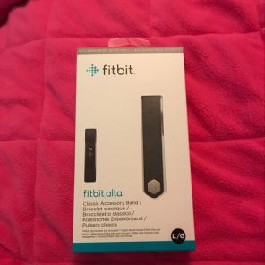 Fitbit Alta Size Large Black Band