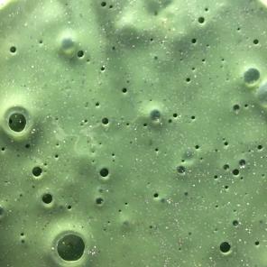 Navy Green Blast Sparkle Slime