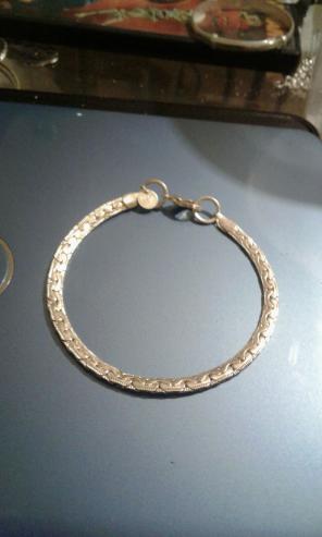 New 7.5" s925ss bracelet.