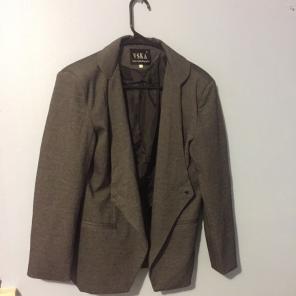 Small Fancy Grey Blazer Jacket Suit VSKA