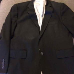 Black suit jacket