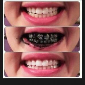 5 grams activated charcoal+toothbrush re