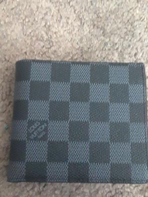 Black and grey Louis vuitton wallet