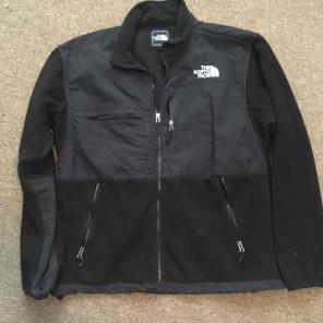 North face Zip Up black size large
