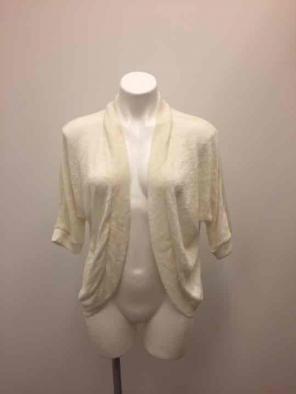 Motherhood Maternity cream open sweater