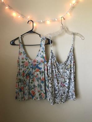 Floral Tanks