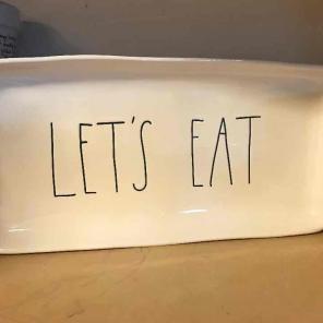 Rae Dunn Let's Eat Platter