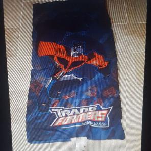 Transformers lined sleeping bag kids