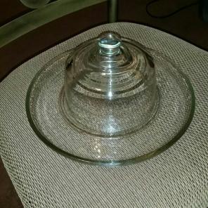 Vintage covered serving platter