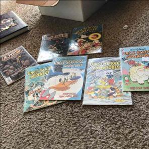 Random Walt Disney comics and x wing