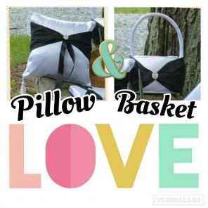 Matching pillow & basket ♡