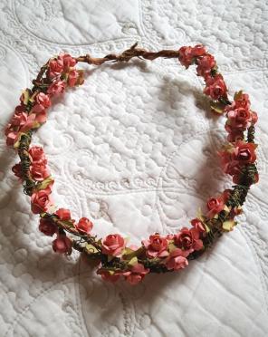 Handmade Boho Floral Crown