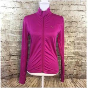 Puma Ladies Seamless Track Jacket Pink L