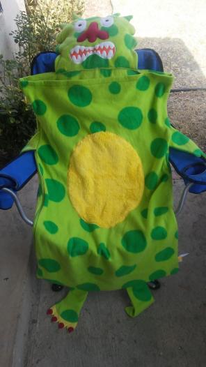 Green Monster Sleeping Bag.