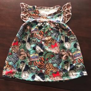 2t 3t 4t 5t Mickey Animal Kingdom Dress