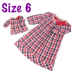 Our generation size 6 doll & girl dress