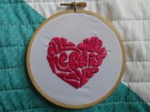 Beatles All We Need Is Love hoop