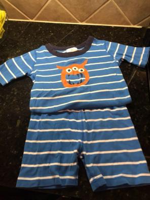 Hanna Andersson 130 Short John Pjs