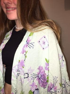 See Elle Floral Kimono