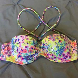 Strapless Victoria Secret bathing suit