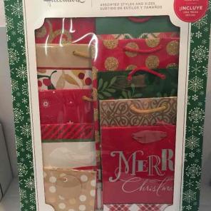 Hallmark 12 Christmas Holiday Gift Bags