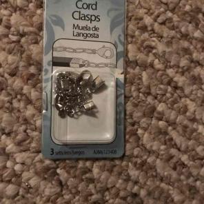Necklace Cord clasps Craft supplies (3)
