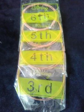 Steel Guitar Strings
