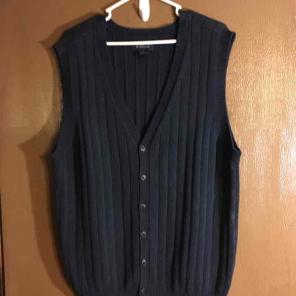 Roundtree & Yorke Sweater Vest Blue XL
