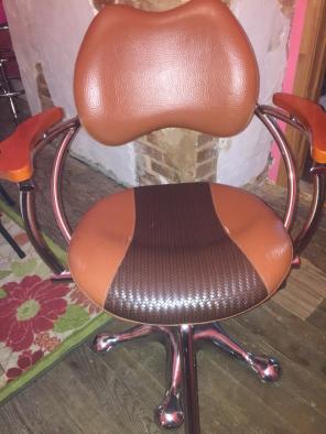 Leather Salon Chair