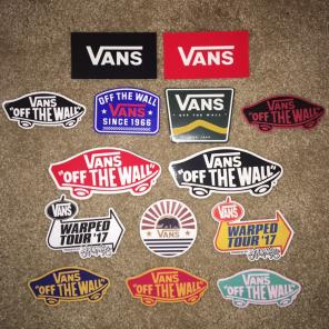 Vans Stickers Choices! READ DESCRIPTION!