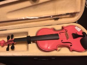 Brand New Pink Violin