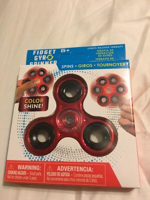 Red Fidget Spinner
