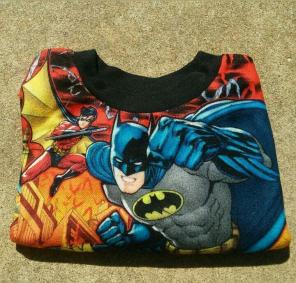 Kids Batman Fleece Pajama Top