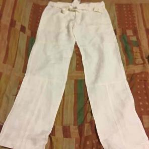 Off White Linen Blend Forever 21 Size M