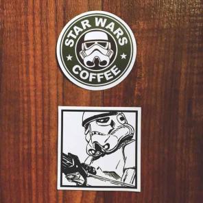 Star Wars Darth Vader stickers
