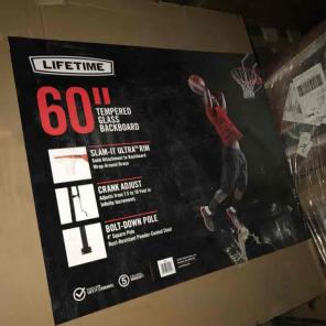 Lifetime 60" Tempered Glass Basketball