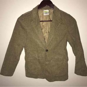 Tan Corduroy Boys Jacket