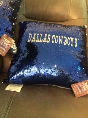 new Dallas Cowboys pillow
