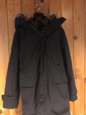 Michael Kors Blue Parka Jacket