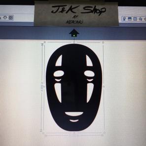 No Face Spirited Away Vinyl Decal