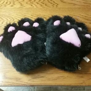 Cat paw gloves