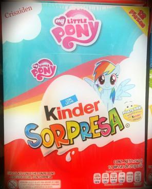 Kinder sopresa Surprise My little Pony