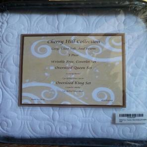Cherry Hill 3pc Cotton Quilt Coverlet