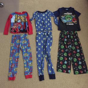 Boys Pajama Lot Size 6/7