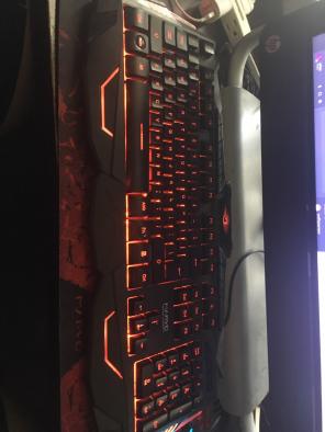 Red Keyboard